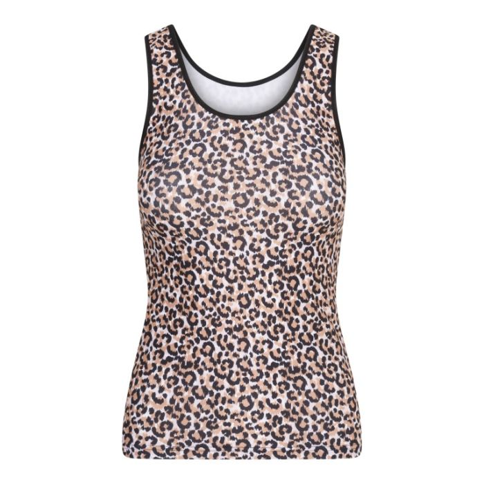 RJ Pure Color Shirt Cheetah